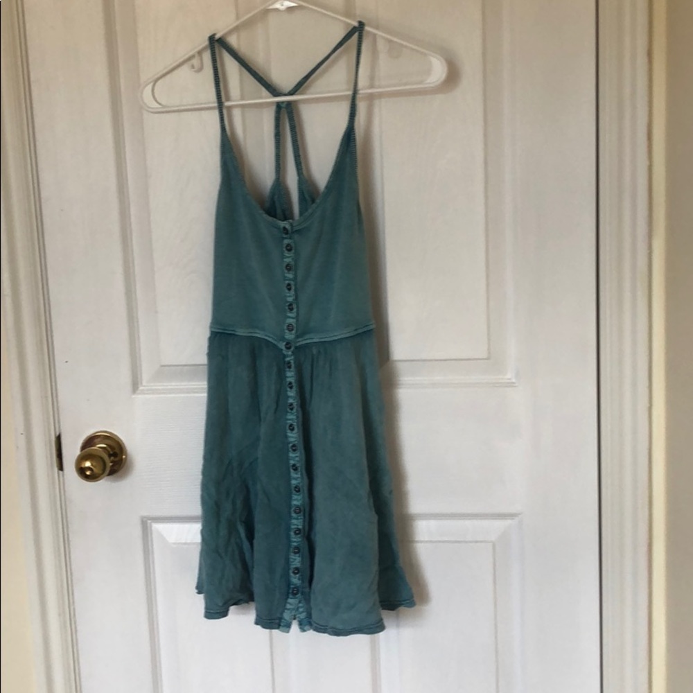 Blue dress